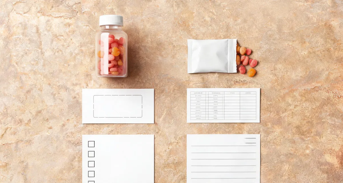 Vitamin D gummy procurement checklist and packaging review